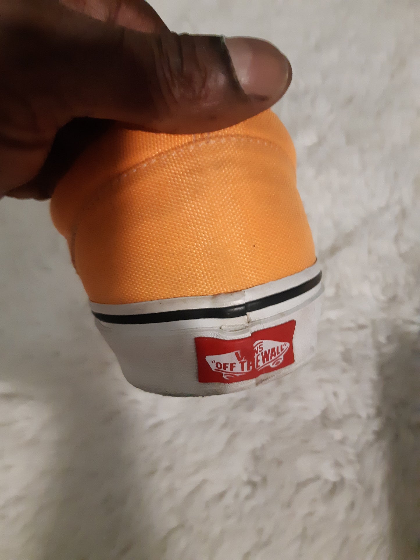 MENS SHOES ( VANS) $25 ORANGE COLOR