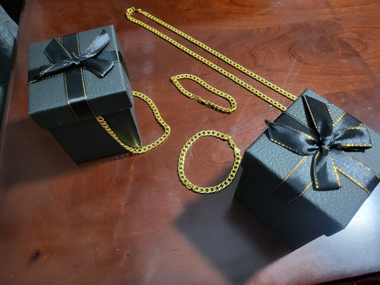 GOLD PLATED JEWELRY SETS AVAILABLE . COMES WITH THE BRACELETTES . $40.00  EACH