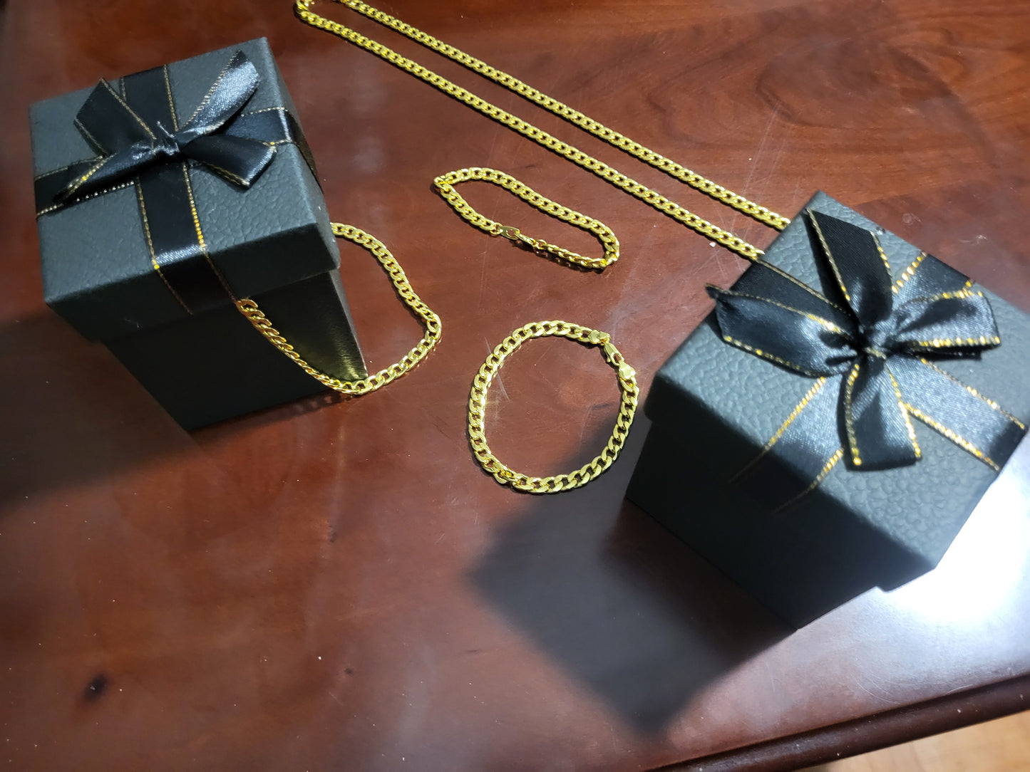 GOLD PLATED JEWELRY SETS AVAILABLE . COMES WITH THE BRACELETTES . $40.00  EACH