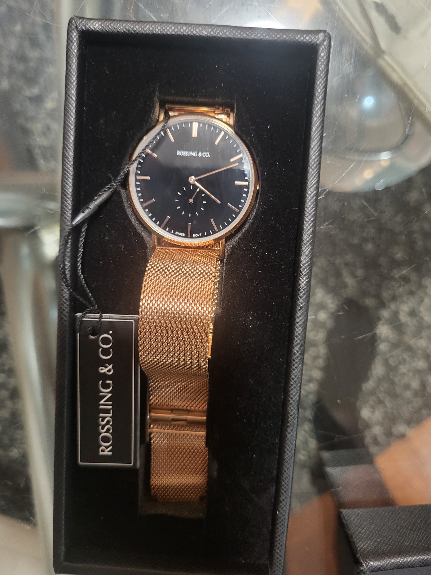 ROSSLING & CO MENS QUARTZ WATCH