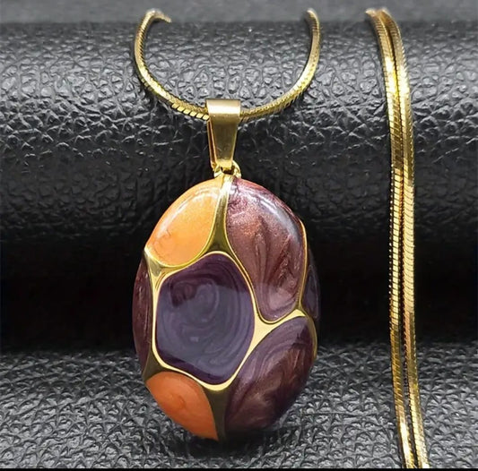 HAND CRAFTED ELEGANT AND CLASSY NECKLACES WITH PYRITE STONES  $45